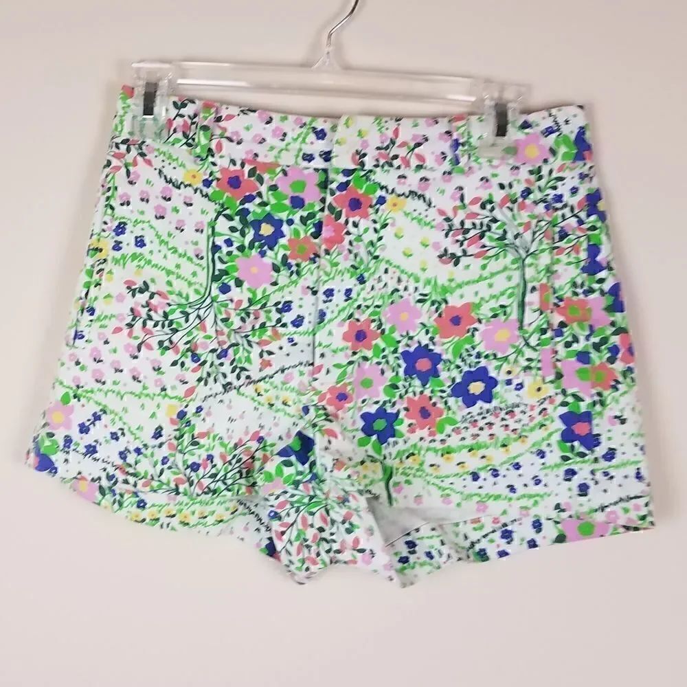 Topshop Floral Shorts Size 4